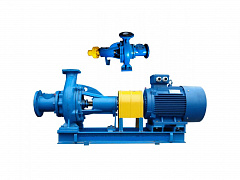 Насос для сточных масс СД 80/18 (Энергия) на раме без дв
